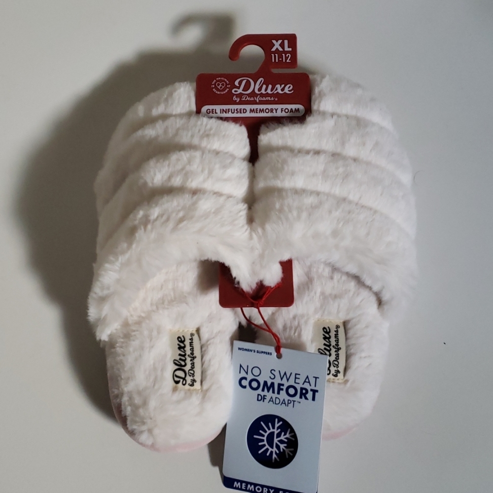 Dearfoam Kaila Deluxe Slide slippers 11-12